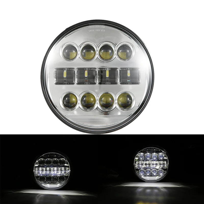 DOT 60 Вт 7 дюймов Moto LED фара проектор для Softail Ultra Classic Electra Glide Street Road King FLHTCUSE |