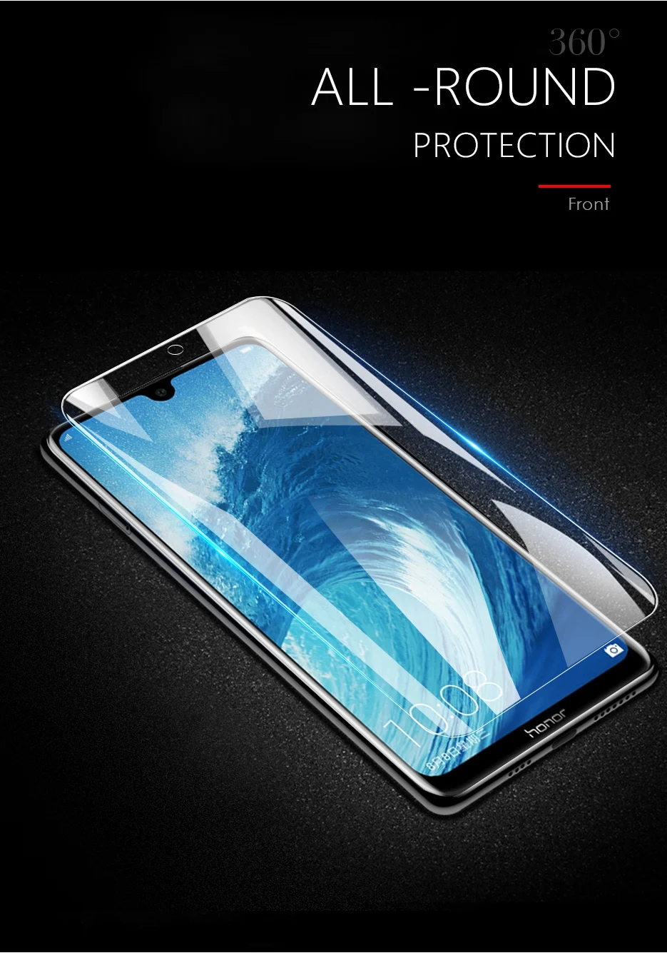 CHYI 3D изогнутая пленка для huawei Honor 8X Max, защитная пленка для экрана 7,12 дюймов, пленка с гидрогелем, с инструментами, не закаленное стекло