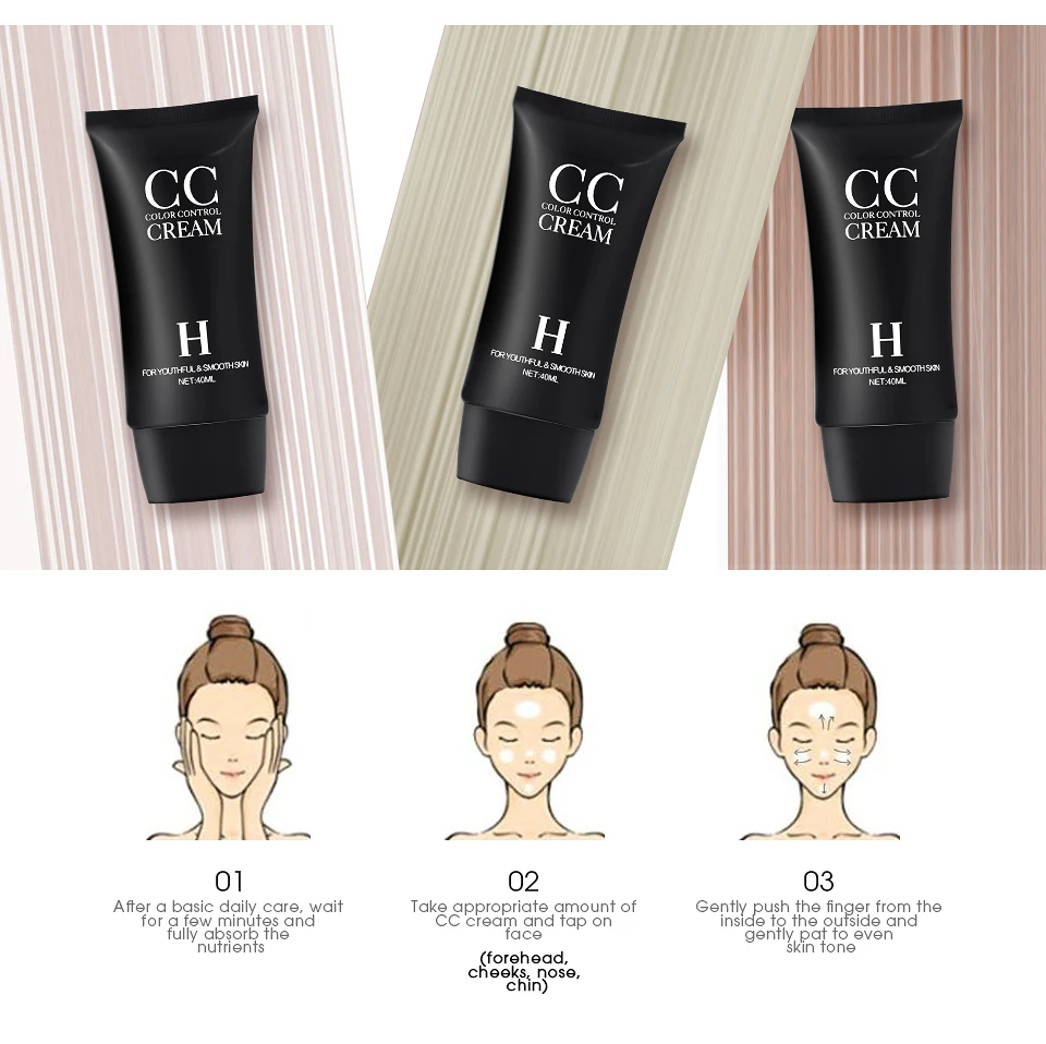 HENLICS Perfect Full Cover SPF35 BB крем основа для макияжа CC крем для макияжа лица контроль жирности консилер увлажняющий