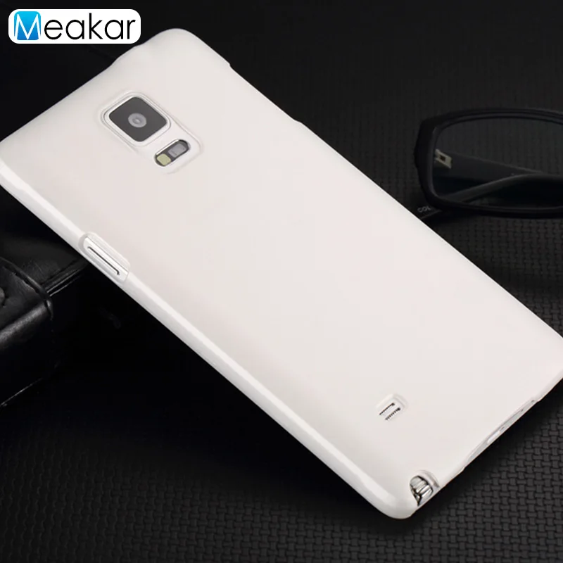 Чехол 5.7для samsung Galaxy Note 4 чехол для samsung Galaxy Note 4 5 Note4 Note5 Duos Dual Sm N910F N9100 чехол - Цвет: white