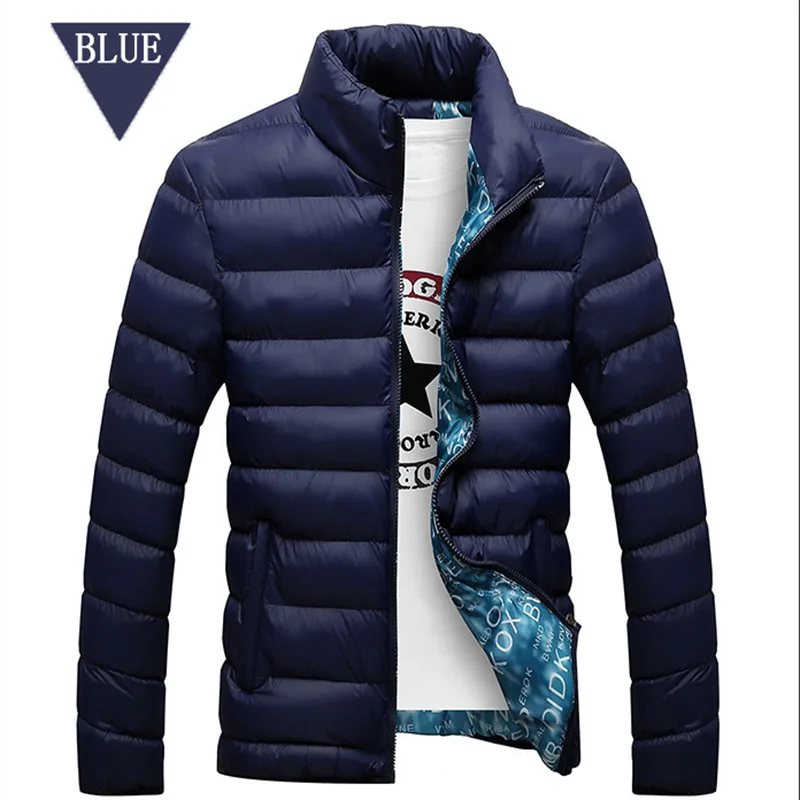 Мужские парки зимняя куртка 2018 модная мужская парка с воротником-стойкой мужские