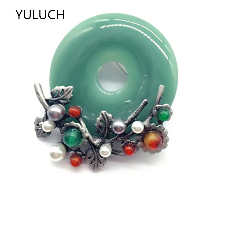 Новейшая модная брендовая Новинка глазури клевера счастливая трава лист