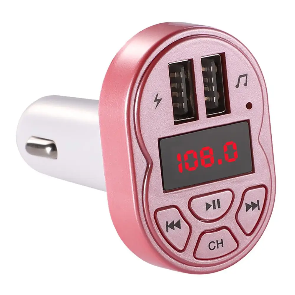 Автомобильный MP3-плеер fm-передатчик двойной USB Автомобильное зарядное устройство