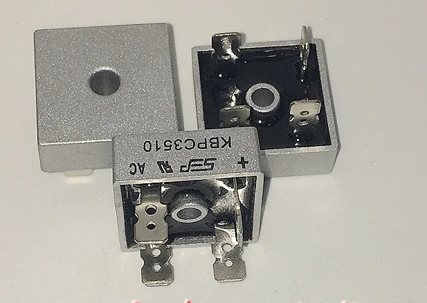 Бесплатная доставка кремниевый выпрямитель KBPC1510 15A KBPC2510 25A KBPC3510 35A KBPC5010 50A