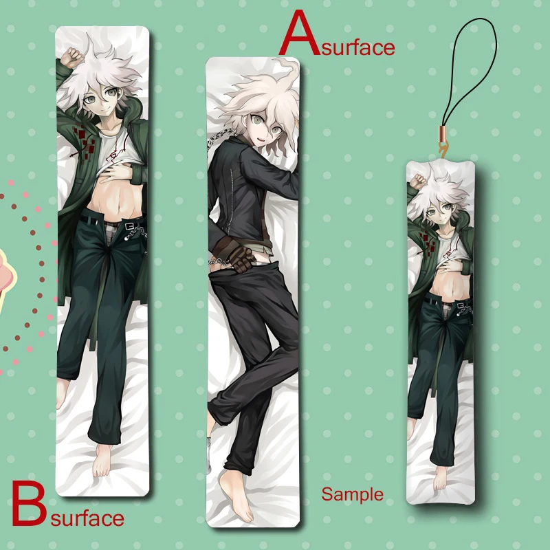 Danganronpa Naegi Макото BL мужская стильная аниме мини Dakimakura брелок подушка с орнаментом