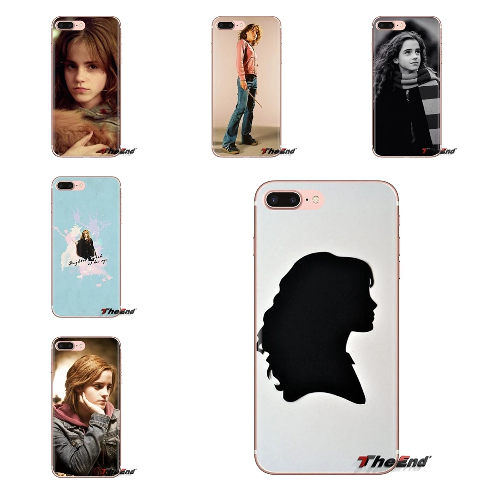 Hermione Jean Granger Harry Soft Transparent Shell Covers For iPod Touch Apple iPhone 4 4S 5 5S SE 5C 6 6S 7 8 X XR XS Plus MAX |