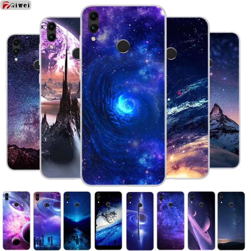 Двойной чехол для Huawei Honor 8C 6 26 дюйма прозрачный мягкий из ТПУ 8 C чехлы