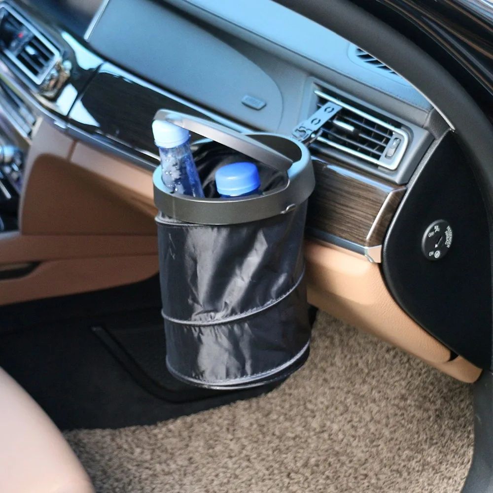 Автомобильный мусорный контейнер для мусора складной держатель Чехлы