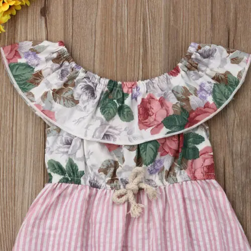 Новинка Модный милый комбинезон для новорожденных Мягкий с оборками и цветочным