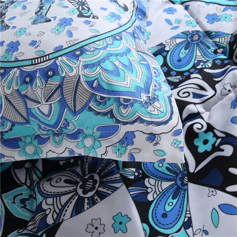 IDouillet Hot Boho слон Печатный богемский микрофибра Комплект постельного белья и 2
