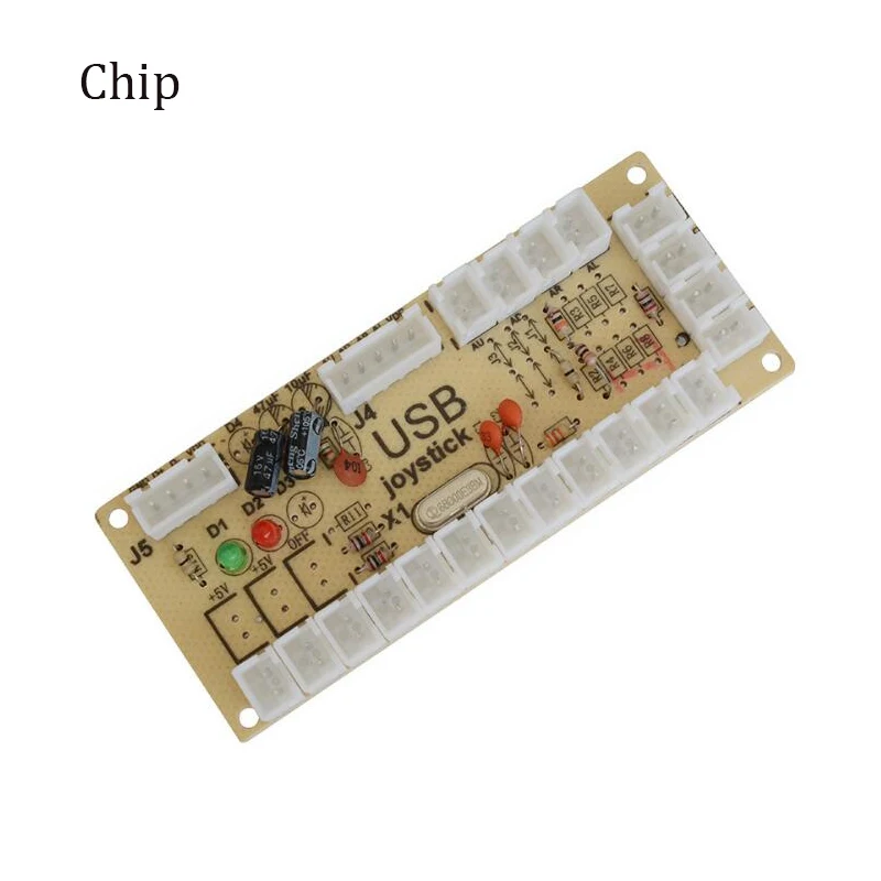 Игровая консоль пульт управления USB аркада джойстик чип плата + рокер 1 комплект 5P