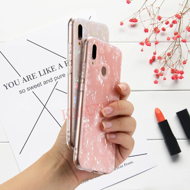 Блестящий чехол для телефона для huawei P30 Pro P10 P20 Lite Коврики 20 Lite P Smart Y7 Y9 Honor 8A 8X 7A 7C Nova 4 3i Карамельный цвет Coque