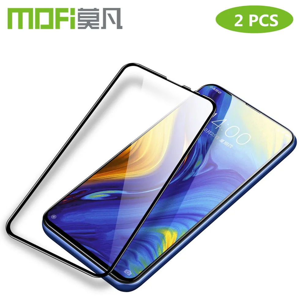 For Xiaomi Mix 3 Tempered Glass MOFi Mi 2 Film 2S Full Cover Screen Protector Black pcs | Мобильные телефоны и аксессуары