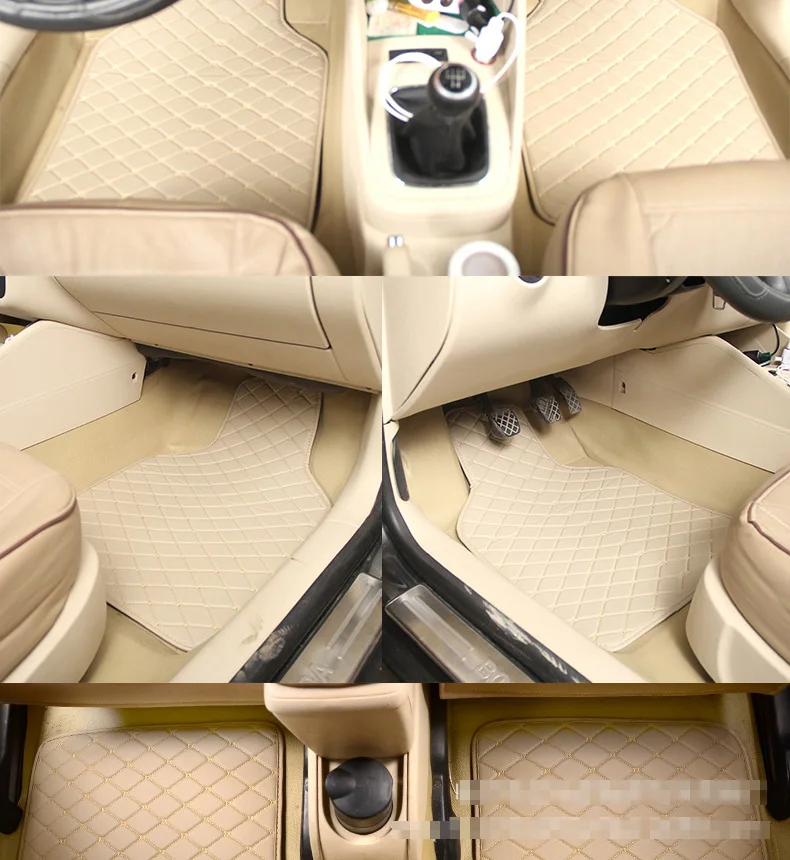 Пылезащитные кожаные автомобильные коврики для Nissan Armada Altima Dualis Fuga Juke Versa GTR 350Z 307Z Sunny Teana Titan Qashqai X-Trail