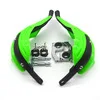 Green Мотоцикл для мотокросса 7/" 22 мм 11/8'' 28 мм Fat Bar Pro Handguard защита рук Handguard защита грязи питбайк - Цвет: Green