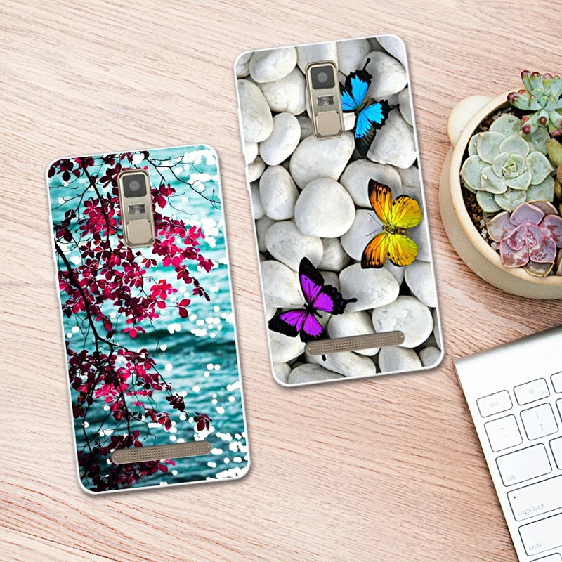 For Prestigio Muze B5 5.2 Inch Phone Case Silicone Back Cover Protective Printed Funda Psp5520 Duo |