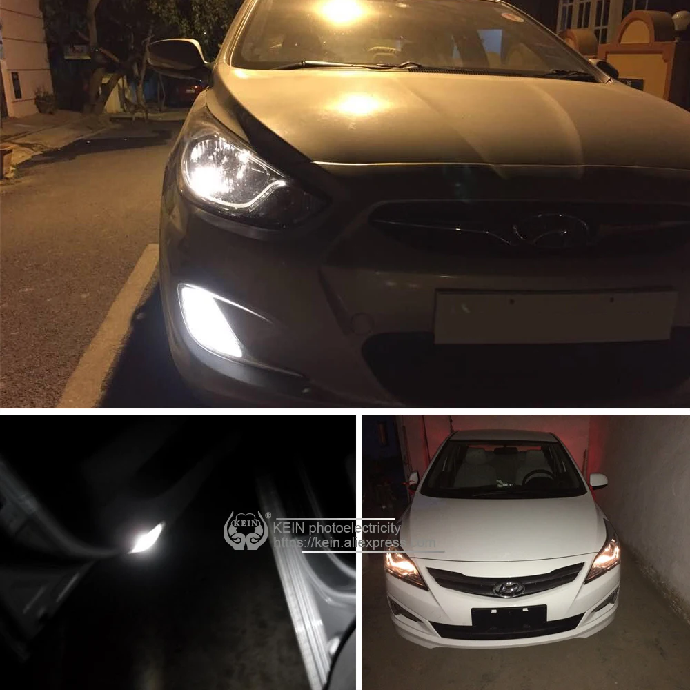 KEIN 6 шт. автомобильный Стайлинг w5w led t10 24SMD 2835 12 В авто боковые клиновидные лампы
