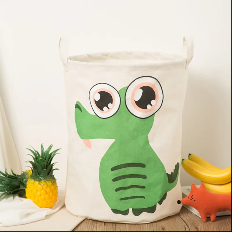 Cyanbamboo большой бельем сумка прекрасный Животные одежда Корзины для хранения