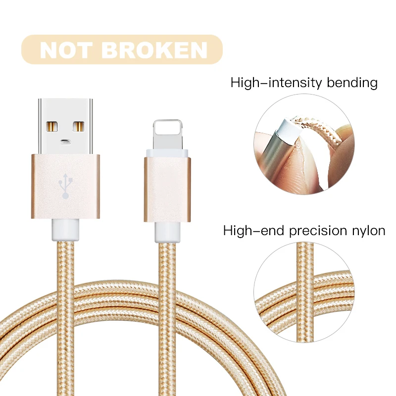 USB кабель для iPhone быстрое зарядное устройство освещение кабели зарядный Шнур XR Xs