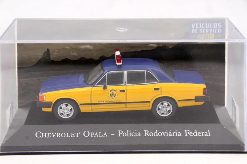 IXO alтая 1:43 весы Chevrolet Opala Policia Rodoviaria Federal Toys модели автомобилей литья под давлением