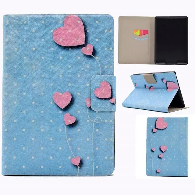Тонкий Кастер pattern case for Amazon Kindle Paperwhite 1/2/3 2012 2013 3 (2015) печати Dreamcatcher башня Leathe