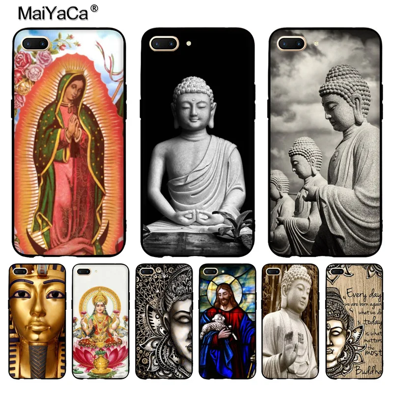 MaiYaCa Будда Богородица Дева Мария аксессуары для телефона чехол OPPO R9 R9S R11 PLUS vivo X9 X20