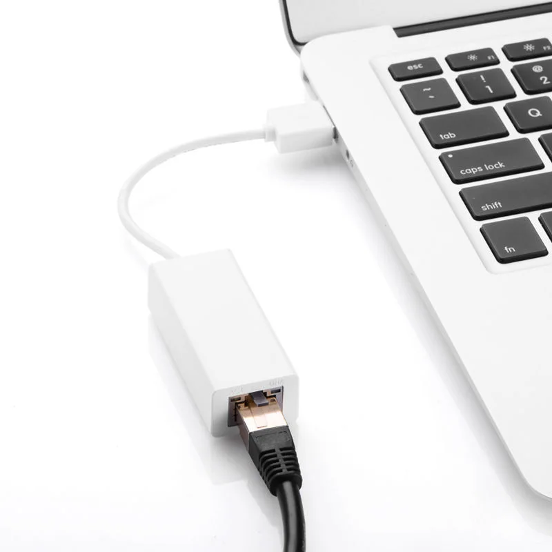 

USB 2.0 to RJ45 Ethernet Adapter Lan Networks 10/100 Mbps for Macbook Win7 NC99