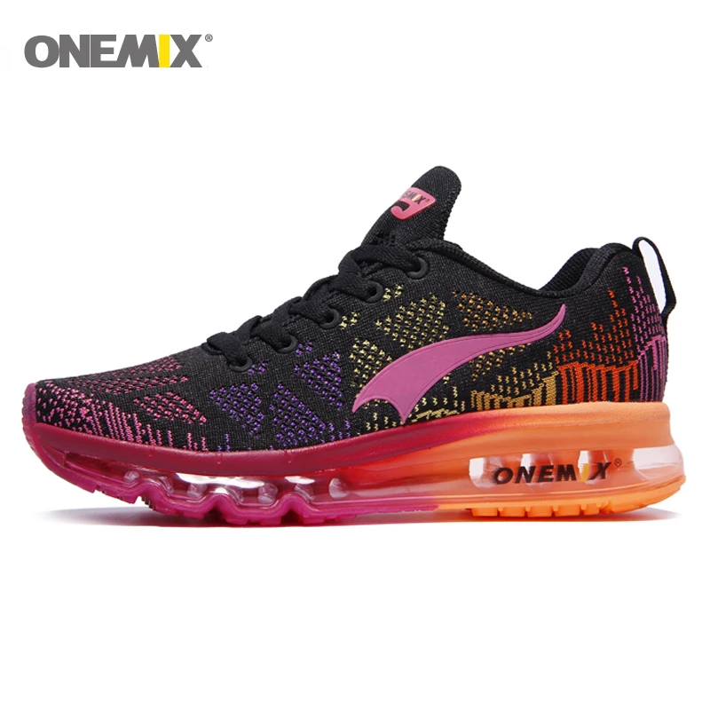 Onemix/Женские беговые кроссовки с воздушной подушкой; легкие спортивные кроссовки для бега; дышащие кроссовки для прогулок