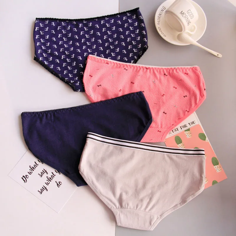 Шт. 4 предмета распродажа нижнее белье для девочек детское с рисунками из
