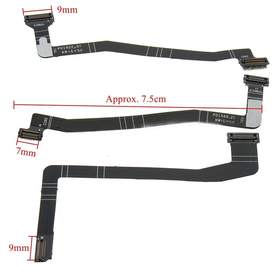 3 шт. Mavic Pro гибкий плоский ленточный шарнирный ремонтный кабель для DJI Drone|cable for|cable