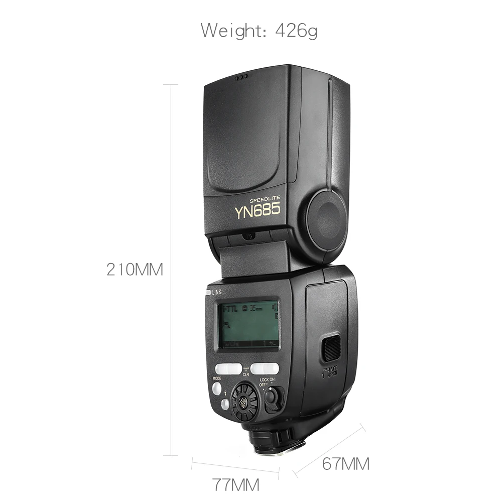 Беспроводная вспышка YONGNUO YN685 YN685C YN685N HSS TTL i 2 4G Speedlite для Canon Nikon с поддержкой YN560IV