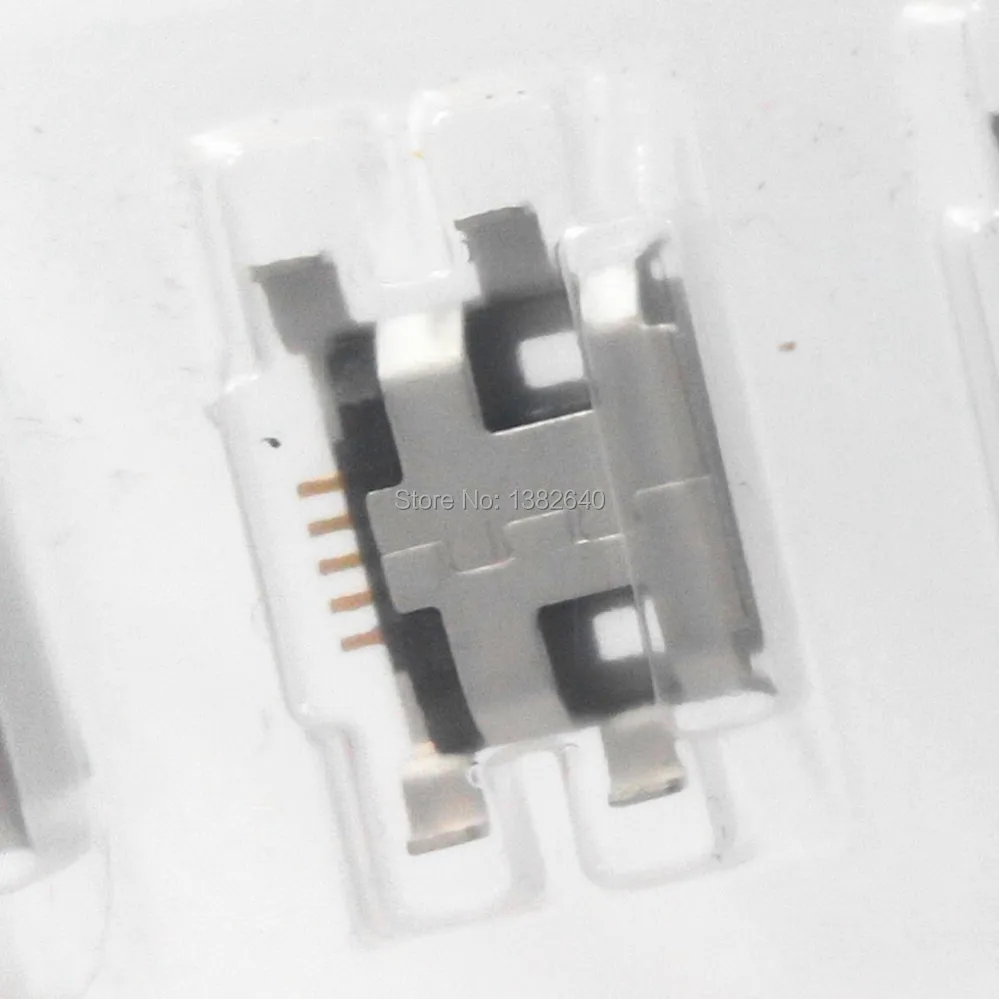 Бесплатная Доставка 10 шт. Micro USB Разъем 5pin B тип Телефон Мини-Разъем Зарядки для Lenovo