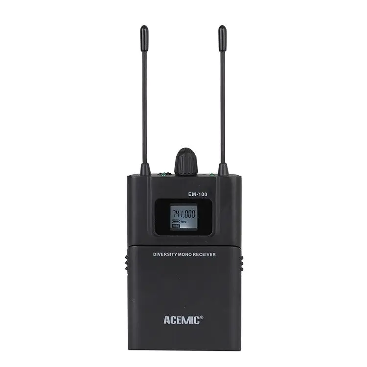 Acemic 100 м UHF Беспроводной микрофон в ухо Мониторы Системы для про