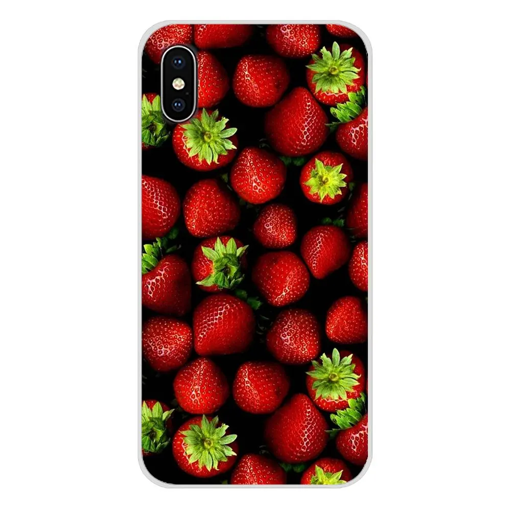 Фрукты клубники Вишневый персик аксессуары чехлы для телефонов Чехлы Huawei Mate Honor 4C