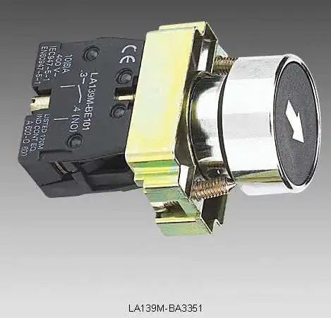 

BA3351 Momentary Black Sign Flush Pushbutton switch