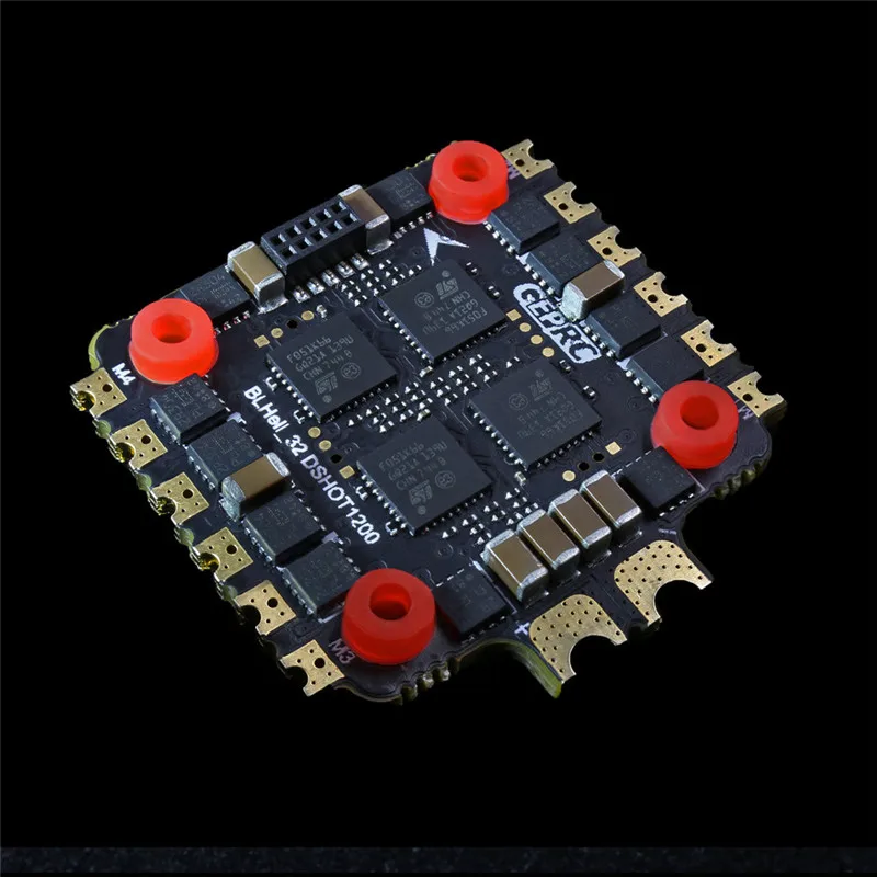 20x20 мм Geprc стабильный V2 F4 стек Контроллер полета AIO OSD BEC &amp 30A BL_S/35A BL_32 4в1 ESC 500 МВт VTX