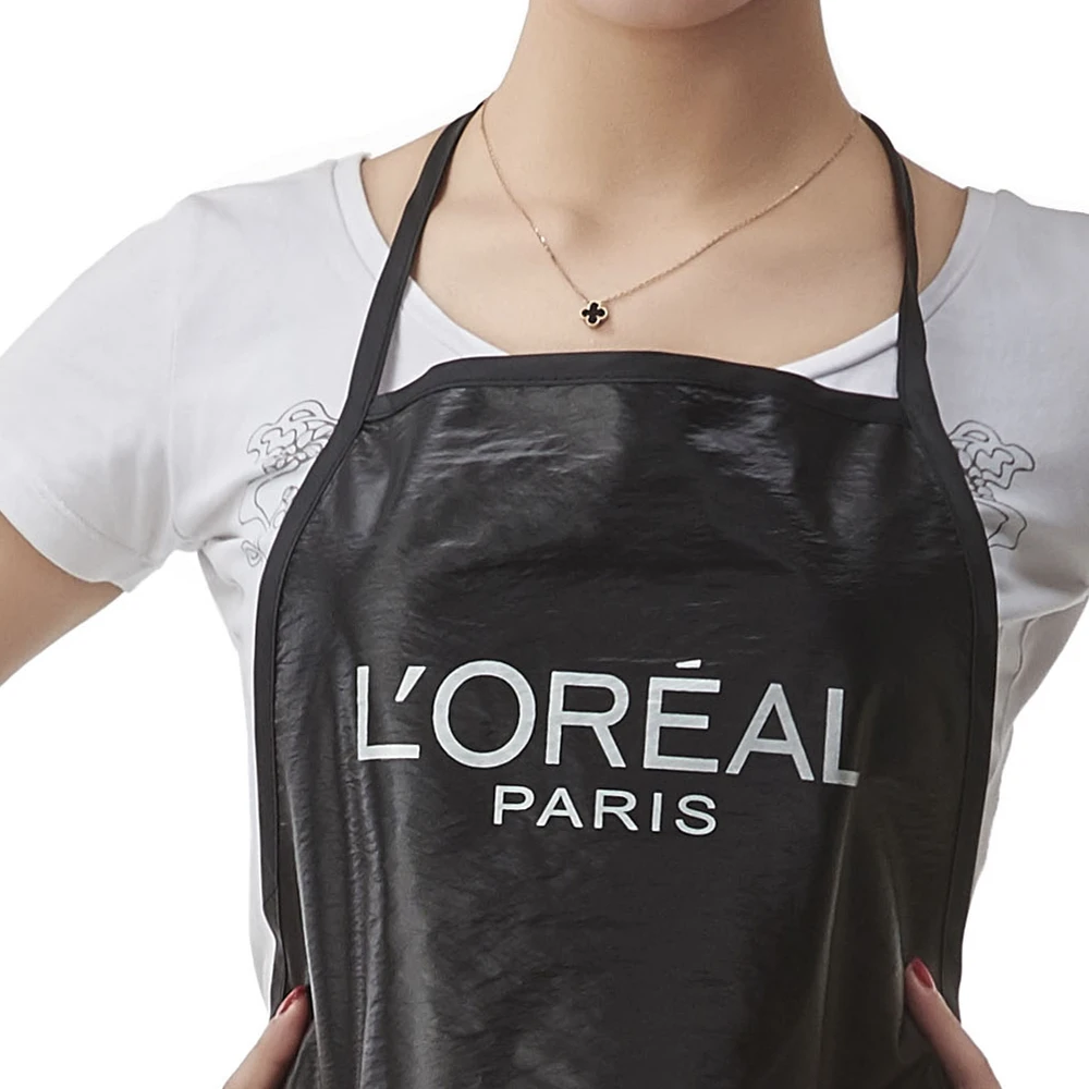 Профессиональный парикмахерский фартук водонепроницаемый нагрудник с надписью