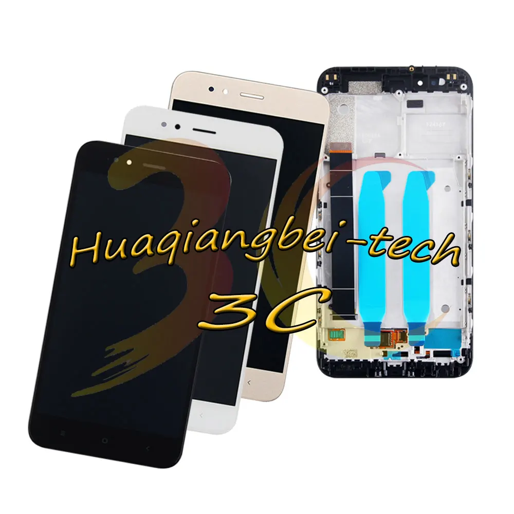 

5,5 ''Новый для Xiaomi Mi A1 MiA1 Полный ЖК-дисплей + сенсорный экран дигитайзер в сборе с рамкой для Xiaomi Mi5X Mi 5X 100% протестирован