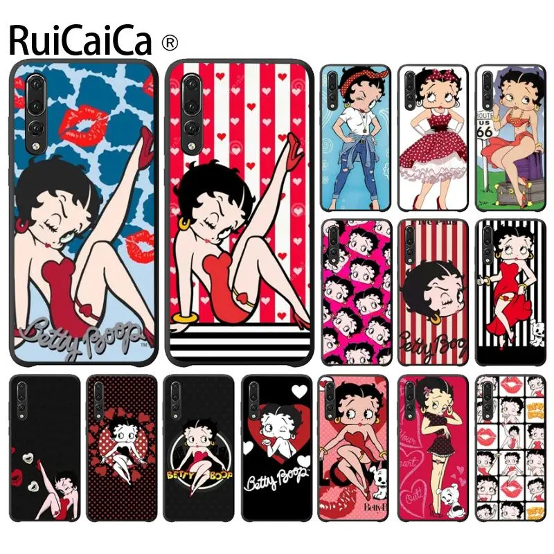Чехол для телефона Ruicaica Betty boop роскошный уникальный дизайн чехол Huawei Mate10 Lite P20 Pro P9