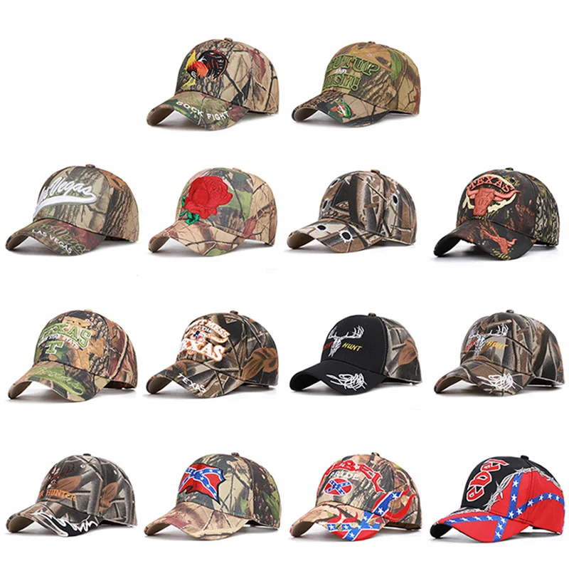 Мужская кепка s и головные уборы камуфляжная бейсболка с вышивкой s Womne Snapback Хип-Хоп Уличная Кепка Дальнобойщика шляпа папы костяная BQM-CZX31