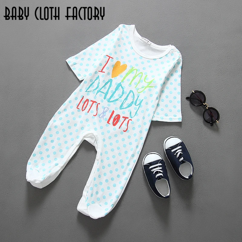 2016 Новорожденных Одежда для С Длинным Рукавом детские Комбинезоны Девушки Парни