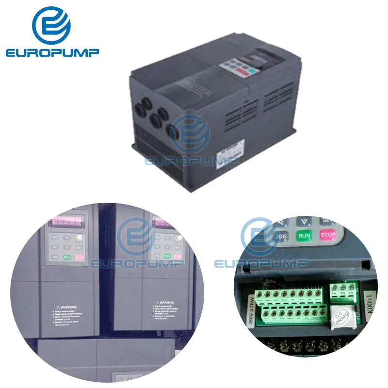 EUROPUMP солнечный насос 6 дюймов 12HP выход 4 &quotмакс лифт 78 м поток 68000LPH DC Солнечный
