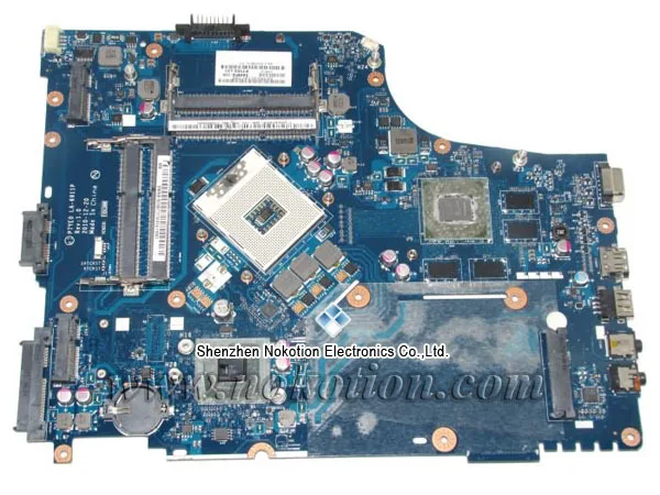 P7ye0 LA-6911P ноутбук материнских плат для acer aspire 7750 ATI графика полный испытанная 4 слот