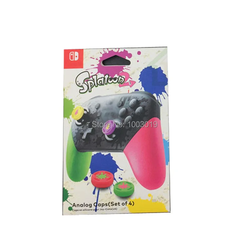 Силиконовый колпачок для джойстика NS Joy-con Joy con sploon 2 джойстик крышка контроллера