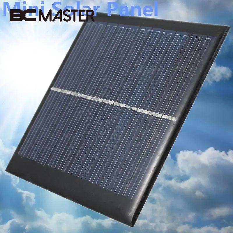Модуль солнечной системы BCMaster Mini 6 в 1 Вт DIY для аккумуляторов игрушек зарядных