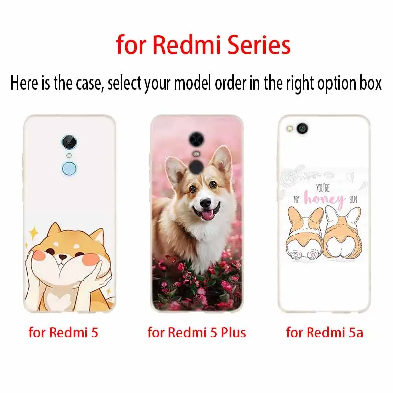 Мягкий чехол для Xiaomi Redmi Note 10 9 8 7 6 5 Pro Max 10S 9S 9T 8T 4G 5G с изображением животных Шиба-ину