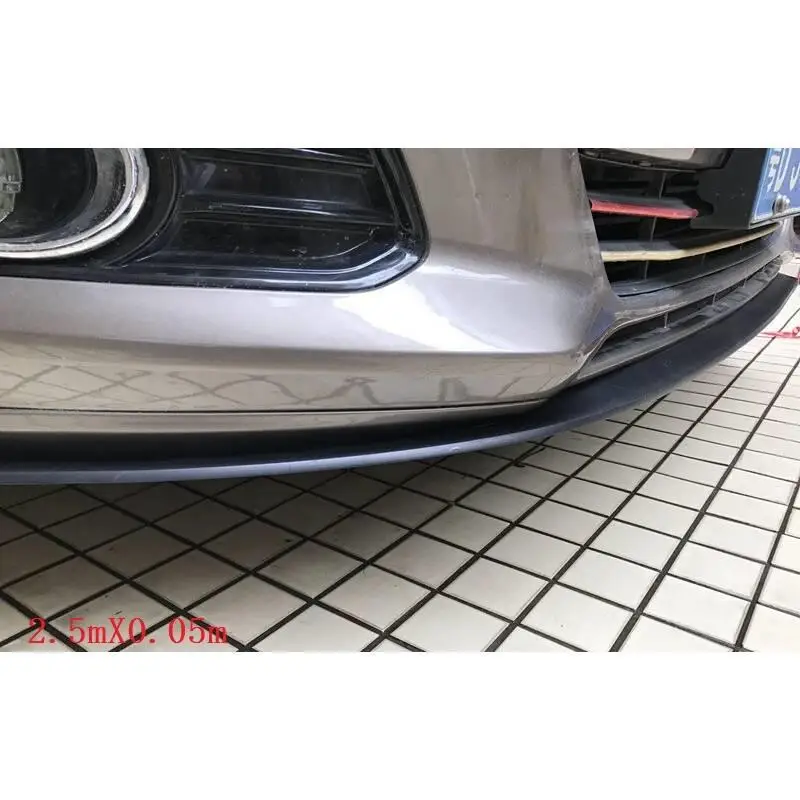Number 2 Литьевая Защита бампера Coche модификация протектор стиль автомобиля-Стайлинг Тюнинг автомобиля универсальный авто резиновые уплотнения Стайлинг Литье - Цвет: Number 2