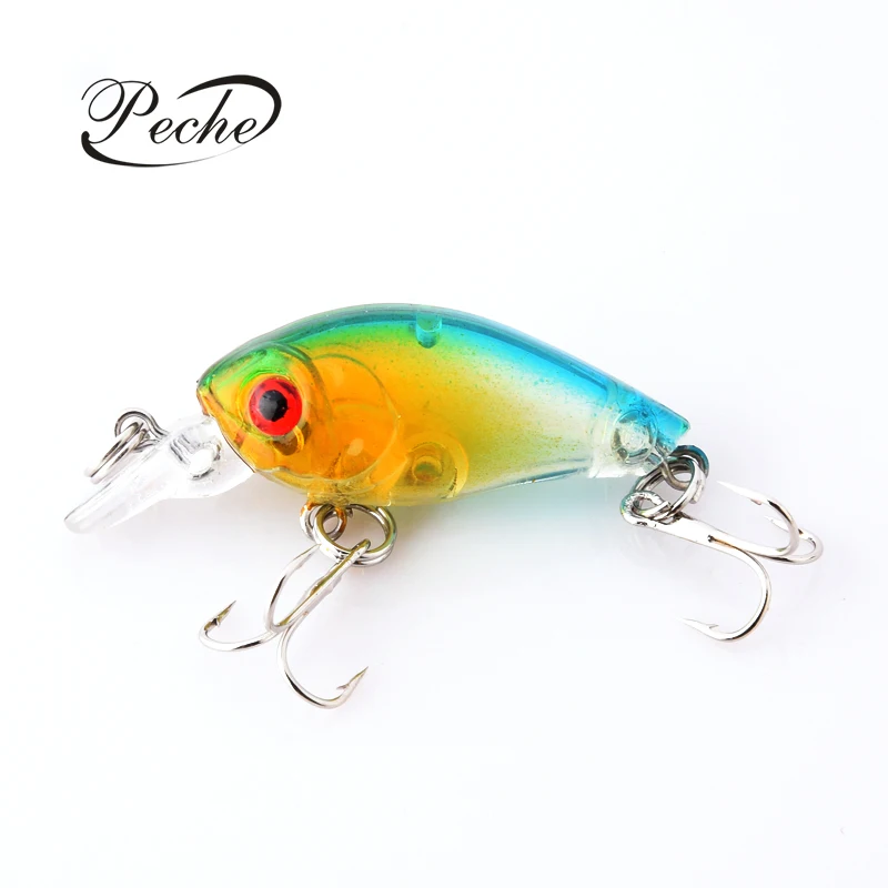 Peche Crank рыболовные приманки воблеры искусственная твердый воблер Minnow 3D глаза