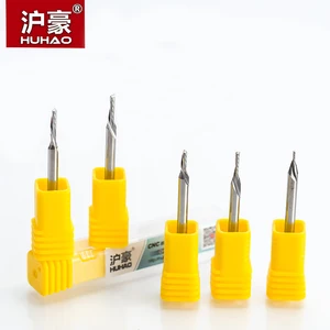 Концевая фреза HUHAO, 1 шт., 3,175 мм, твердосплавная