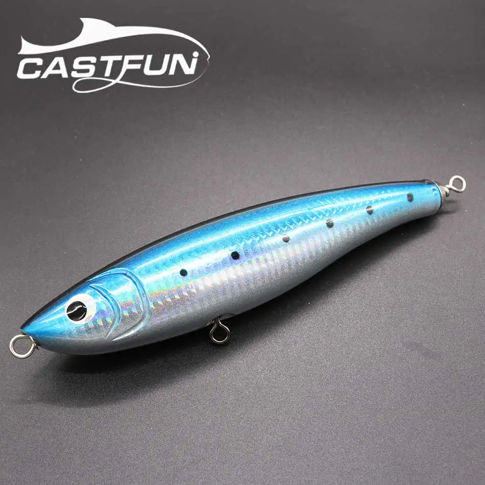 CASTFUN палка приманки Gt приманка жесткая деревянный карандаш Морской Большая